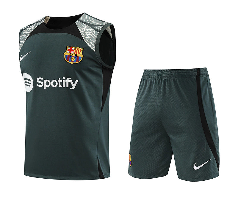 BARCELONA CONJUNTO SIN MANGAS ENTRENAMIENTO 23/24 HOMBRE - TIENDA DEL JUGADOR