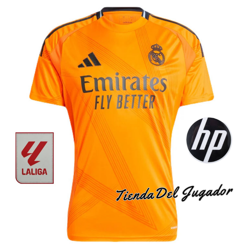 CAMISETA REAL MADRID II + PARCHES 24/25 HOMBRE