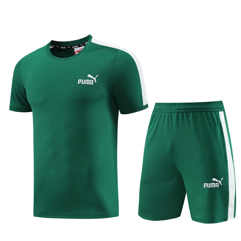 Conjunto de camiseta y pantalón corto Puma