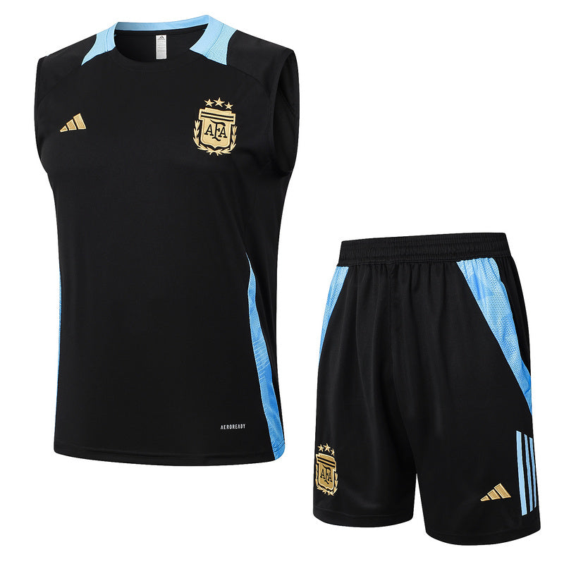 ARGENTINA CONJUNTO SIN MANGAS ENTRENAMIENTO 24/25 HOMBRE