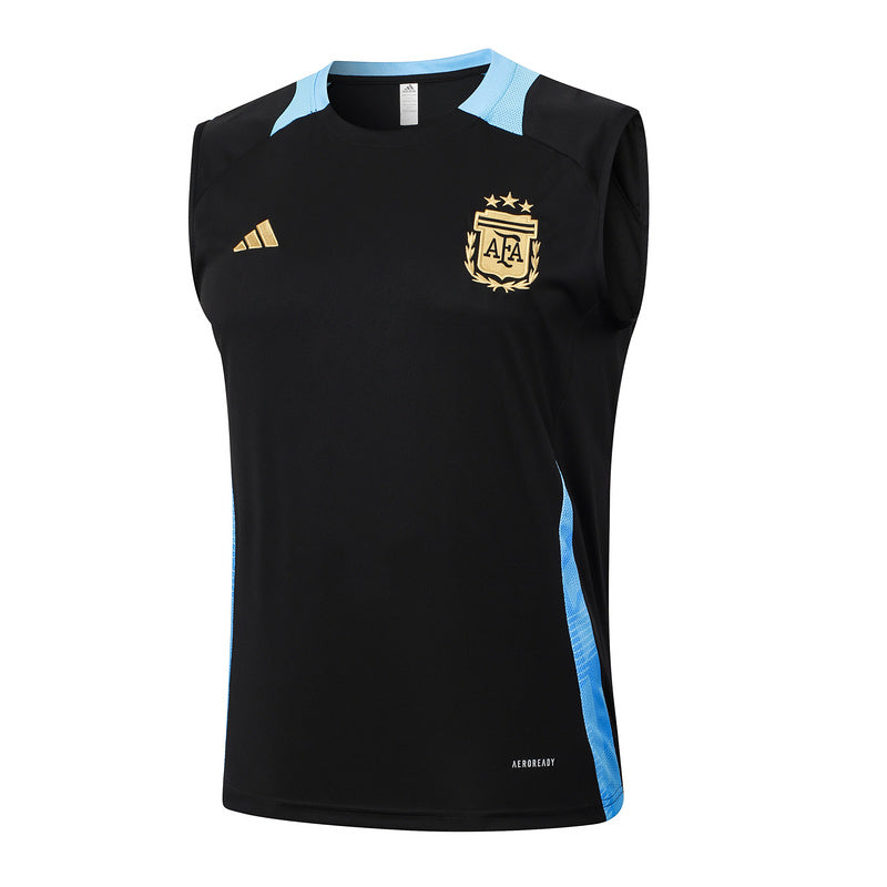 ARGENTINA CONJUNTO SIN MANGAS ENTRENAMIENTO 24/25 HOMBRE