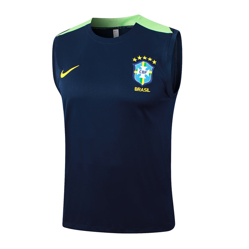 BRASIL CONJUNTO SIN MANGAS ENTRENAMIENTO 24/25 HOMBRE