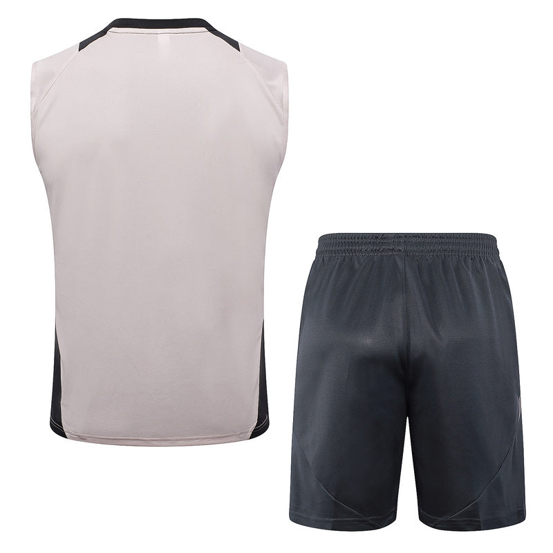 CONJUNTO SIN MANGAS REAL MADRID ENTRENAMIENTO 24/25 HOMBRE